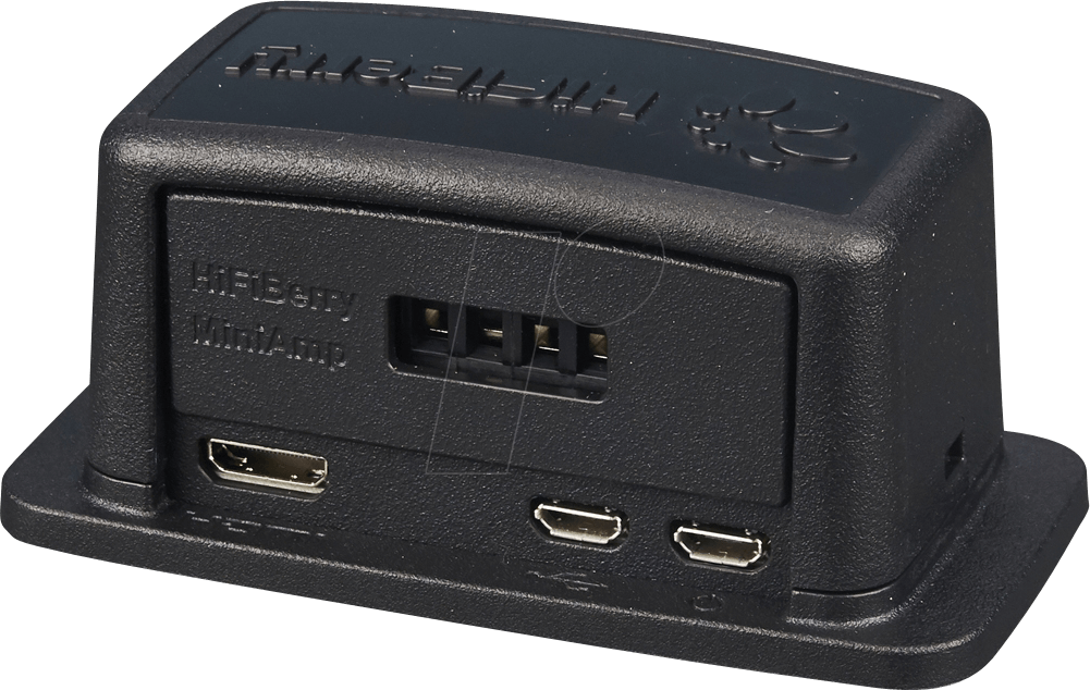 HB CASE MINIAMP - Gehäuse für Raspberry Pi Zero & HiFiBerry MiniAmp, bk HB CASE MINIAMP - Gehäuse für Raspberry Pi Zero & HiFiBerry MiniAmp, bk von HiFiBerry