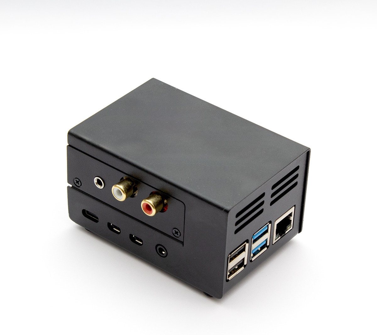 HiFiBerry PC-Gehäuse HiFiBerry Stahlgehäuse Raspberry Pi 4, robustes Gehäuse für DACs Digi HiFiBerry PC-Gehäuse HiFiBerry Stahlgehäuse Raspberry Pi 4, robustes Gehäuse für DACs Digi von HiFiBerry