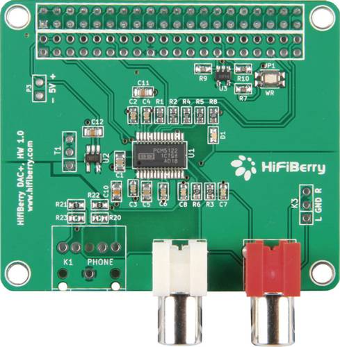HiFiBerry RB-Hifiberry2 Raspberry Pi® B+ Erweiterungs-Platine von HiFiBerry