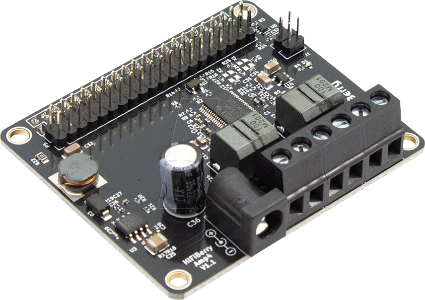 RPI HB AMP4 - Raspberry Pi Shield - HiFiBerry AMP4 von HiFiBerry