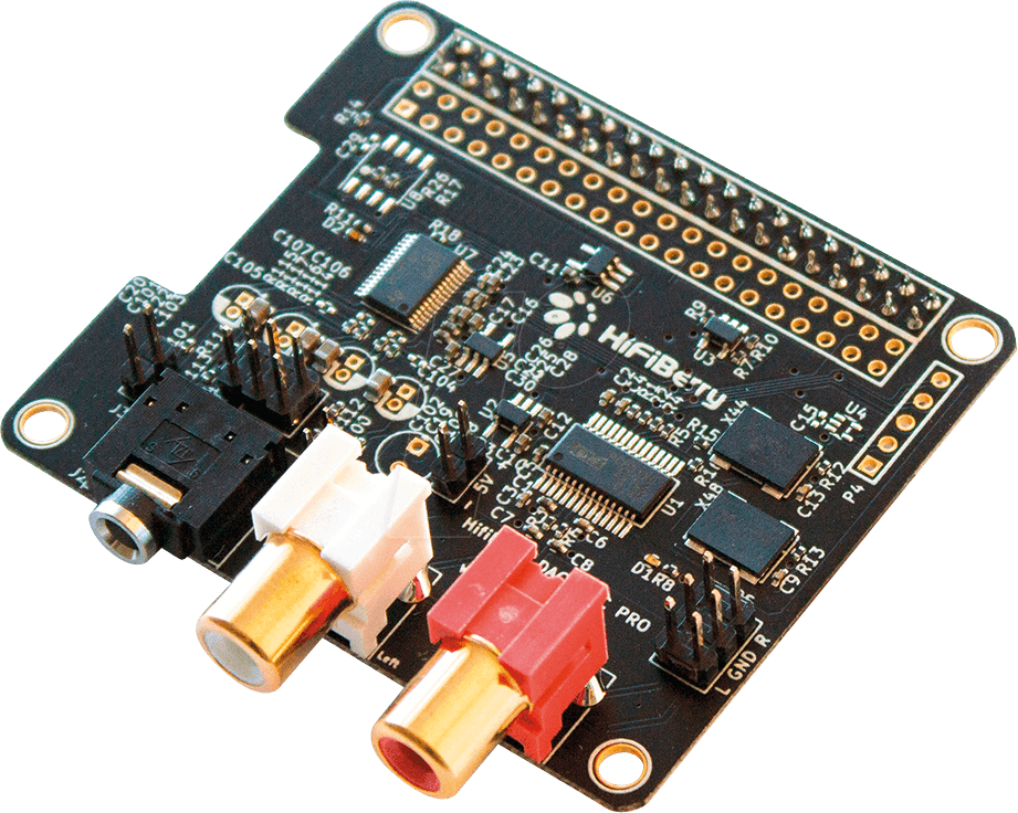 RPI HB DAC+ ADCP - Raspberry Pi Shield - HiFiBerry DAC+ ADC Pro von HiFiBerry