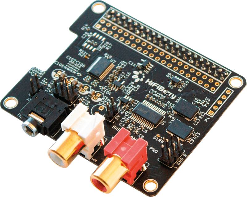 RPI HB DAC+ ADCP - Raspberry Pi Shield - HiFiBerry DAC+ ADC Pro von HiFiBerry