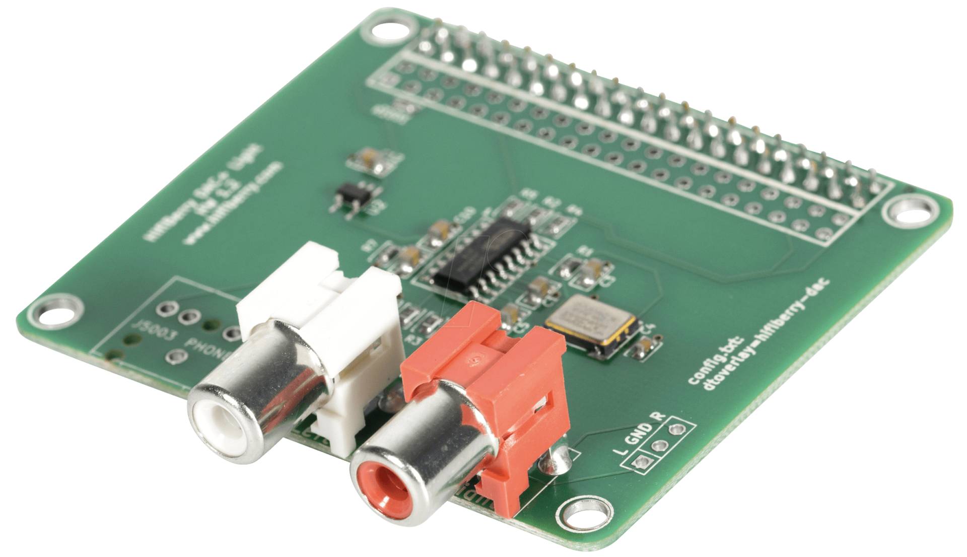 RPI HB DAC+ L - Raspberry Pi Shield - HiFiBerry DAC+ light von HiFiBerry