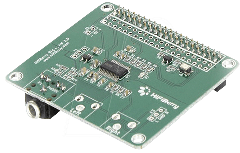 RPI HB DAC+ PJ - Raspberry Pi Shield - HiFiBerry DAC+ PJ von HiFiBerry