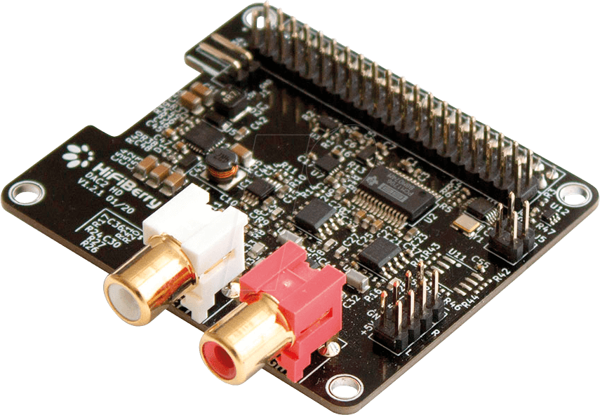 RPI HB DAC2 HD - Raspberry Pi Shield - HiFiBerry DAC2 HD von HiFiBerry