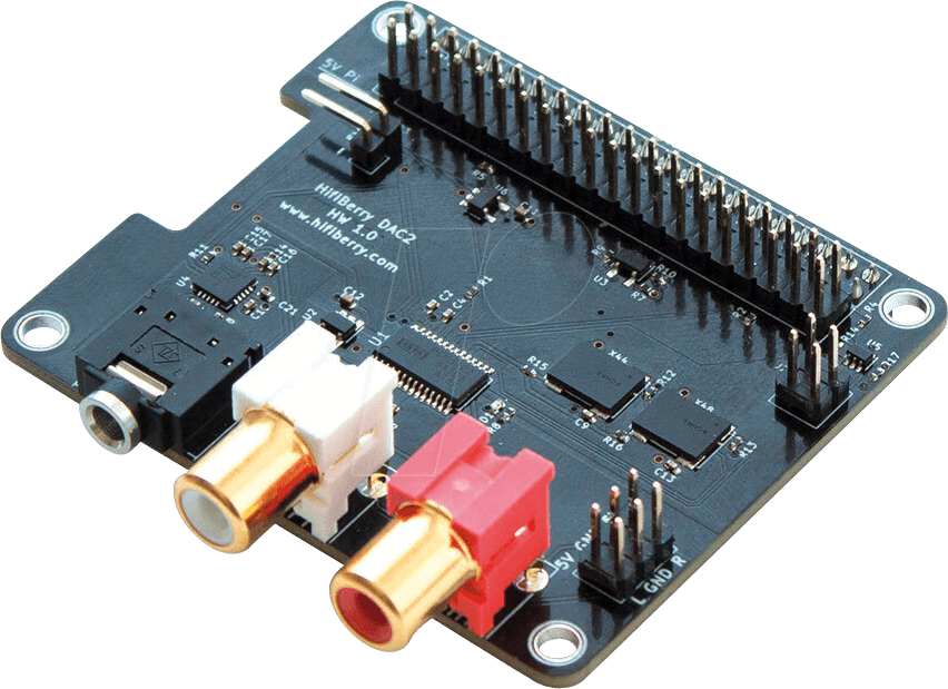 RPI HB DAC2 PRO - Raspberry Pi Shield - HiFiBerry DAC2 Pro von HiFiBerry