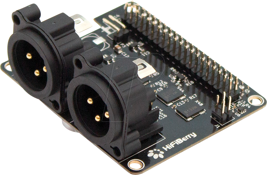 RPI HB DAC2 PROX - Raspberry Pi Shield - HiFiBerry DAC2 Pro XLR von HiFiBerry