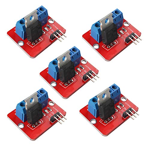 HiLetgo 5 Stück MOSFET Treiber Modul MOSFET Button Drive für Arduino MCU Arm Raspberry Pi HiLetgo 5 Stück MOSFET Treiber Modul MOSFET Button Drive für Arduino MCU Arm Raspberry Pi von HiLetgo