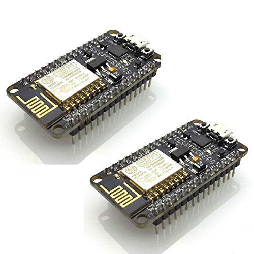 HiLetgo Neue Version ESP8266 NodeMCU Lua CP2102 ESP-12E Internet-WLAN-Entwickler-Board, Open Source, Serie, WLAN-Modul, funktioniert hervorragend mit Arduino IDE/Micropython Pack of 2pcs HiLetgo Neue Version ESP8266 NodeMCU Lua CP2102 ESP-12E Internet-WLAN-Entwickler-Board, Open Source, Serie, WLAN-Modul, funktioniert hervorragend mit Arduino IDE/Micropython Pack of 2pcs von HiLetgo