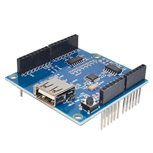 HiLetgo USB-Hostschild für Arduino UNO Mega 2560 Support Google Android ADK USB HUB HiLetgo USB-Hostschild für Arduino UNO Mega 2560 Support Google Android ADK USB HUB von HiLetgo