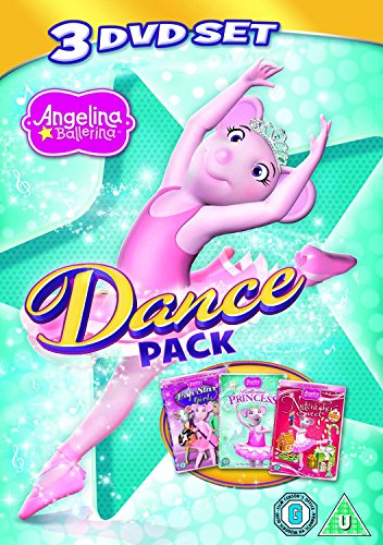 Angelina Ballerina: Dance Pack (triple pack - The Nutcracker Sweet, Pop Star Girls, Ballerina Princess) [DVD] von HiT entertainment