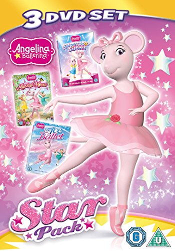 Angelina Ballerina: Star Pack (Triple Pack: Superstar Sisters/Musical Moves/The Ice Ballet) [DVD] von HiT entertainment
