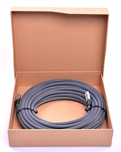HiViLux HDMI 2,0b | 2,0 OFC-Kabel 3D | 4K | HDR | HighSpeed with Ethernet | Full HD ARC (15m) von HiViLux