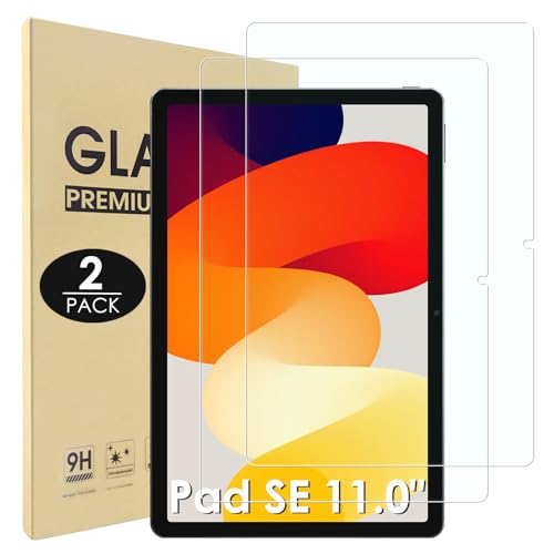 Hianjoo Schutzfolie Kompatibel für Xiaomi Redmi Pad SE 11 Zoll, [2-Stück] Displayschutz Kompatibel für Xiaomi Redmi Pad SE 11'', Anti-Kratzer, Bläschenfrei, 9H Härte von Hianjoo