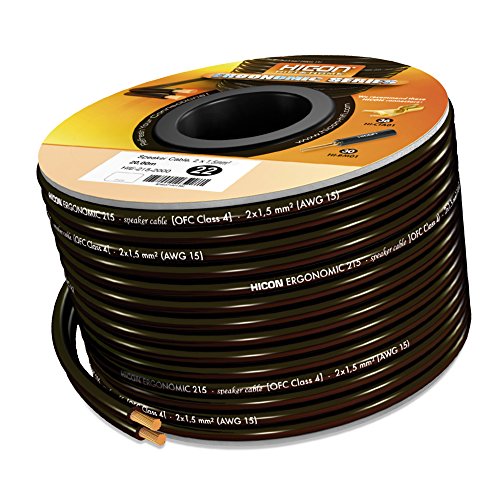 HICON Ergonomic Speakercable 2x1,5mm² 10m HICON Ergonomic Speakercable 2x1,5mm² 10m von Hicon
