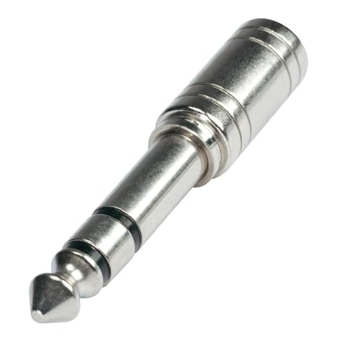 Hicon Audio-Adapter Klinken-Stecker 6,3mm Male auf Mini-Klinke 3,5mm Buchse Female Stereo - HI-JS6JS3-MF von Hicon