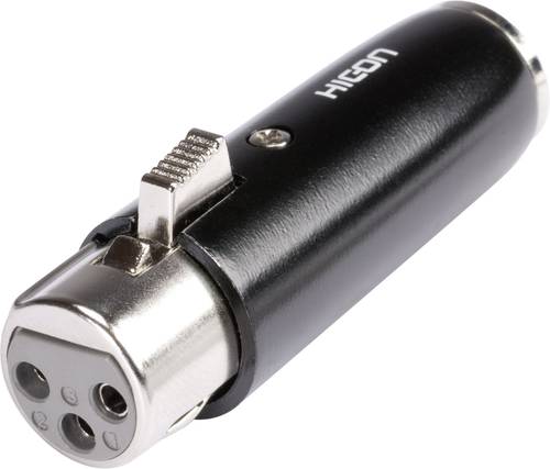Hicon HI-X3MX3-FM XLR-Adapter XLR-Buchse - Mini-XLR-Stecker 1St. Hicon HI-X3MX3-FM XLR-Adapter XLR-Buchse - Mini-XLR-Stecker 1St. von Hicon