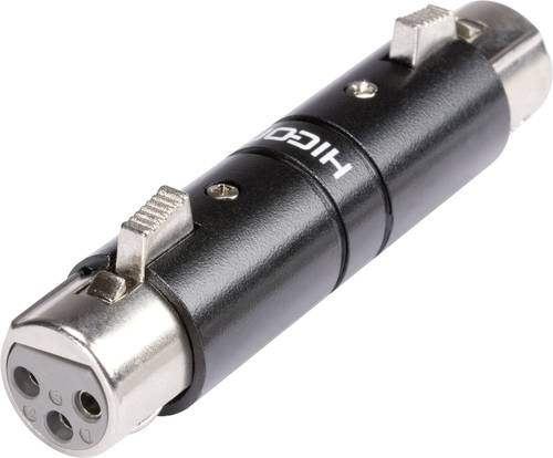 Hicon HI-X3X3-FF XLR-Adapter XLR-Buchse - XLR-Buchse 1St. von Hicon