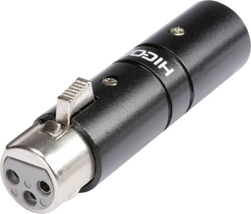 Hicon HI-X3X3-FM XLR-Adapter XLR-Stecker - XLR-Buchse 1St. Hicon HI-X3X3-FM XLR-Adapter XLR-Stecker - XLR-Buchse 1St. von Hicon