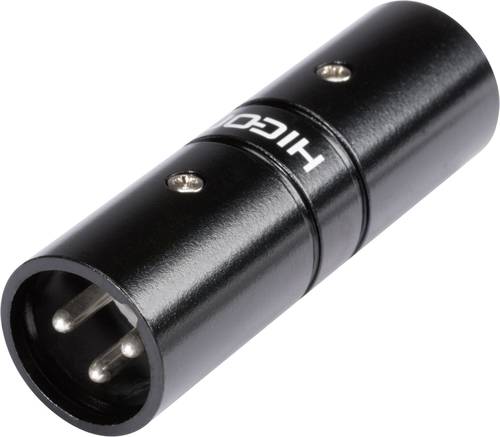 Hicon HI-X3X3-MM XLR-Adapter XLR-Stecker - XLR-Stecker 1St. Hicon HI-X3X3-MM XLR-Adapter XLR-Stecker - XLR-Stecker 1St. von Hicon