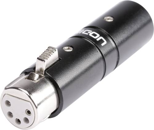 Hicon HI-X3X5-MF XLR-Adapter XLR-Stecker - XLR-Buchse 1St. von Hicon