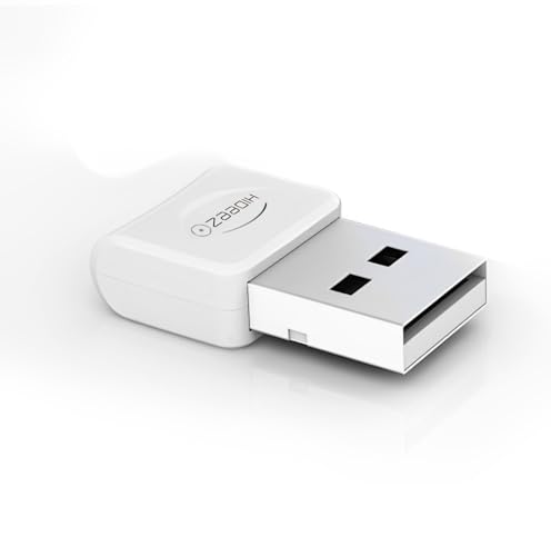 Hideez USB-Bluetooth-Adapter für PC, macOS, Linux, ChromeOS, Raspberry Pi – Low Energy, Long Range Bluetooth EDR Dongle für Maus, Tastatur, Kopfhörer, Lautsprecher, Drucker von Hideez