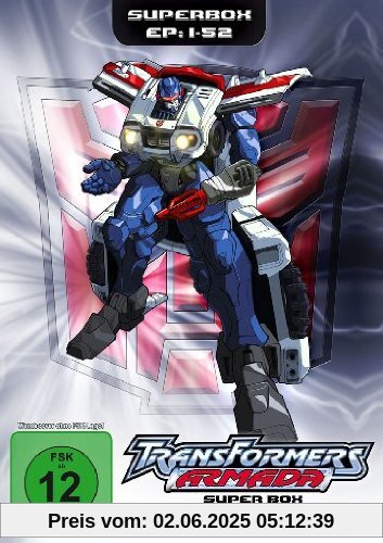 Transformers: Armada - Superbox (Episoden 01-52) [4 DVDs] von Hidehito Ueda