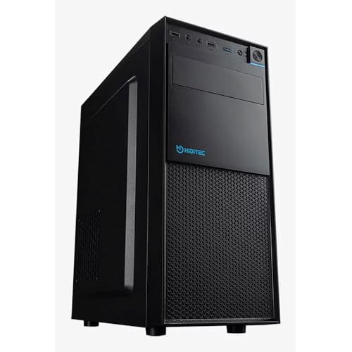 Hiditec ATX CHA010044 Halb-Tower-Gehäuse, Schwarz Hiditec ATX CHA010044 Halb-Tower-Gehäuse, Schwarz von Hiditec