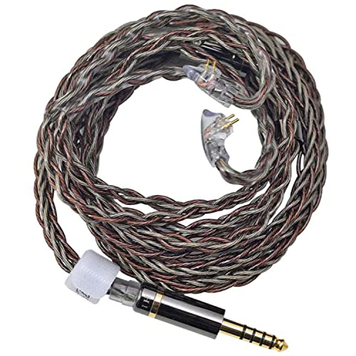 Hidizs MS5-4.4-RC symmetrisches Kopfhörer-Upgrade-Kabel，abnehmbares Kopfhörerkabel, 4,4-mm-Stecker, symmetrisches Kopfhörerkabel 2-pin 0,78mm IEM Kabel von Hidizs