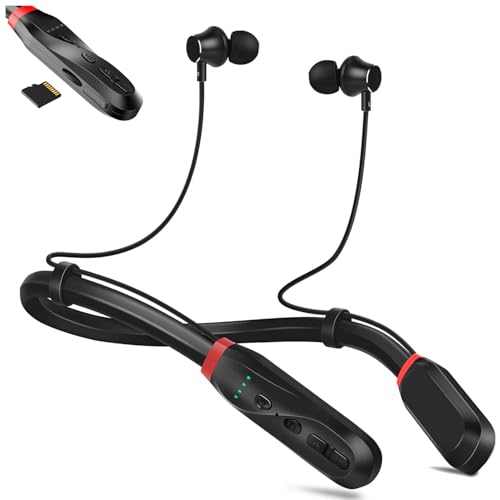 Nackenbügel-Bluetooth-Kopfhörer mit TF-Kartenschlitz, kabellose Bluetooth-Ohrhörer mit Mikrofon, In-Ear-Kopfhörer, 160 Stunden Spielzeit, Stereo-Magnet-Ohrhörer, geräuschisolierendes Nackenband für Nackenbügel-Bluetooth-Kopfhörer mit TF-Kartenschlitz, kabellose Bluetooth-Ohrhörer mit Mikrofon, In-Ear-Kopfhörer, 160 Stunden Spielzeit, Stereo-Magnet-Ohrhörer, geräuschisolierendes Nackenband für von Hifireelf