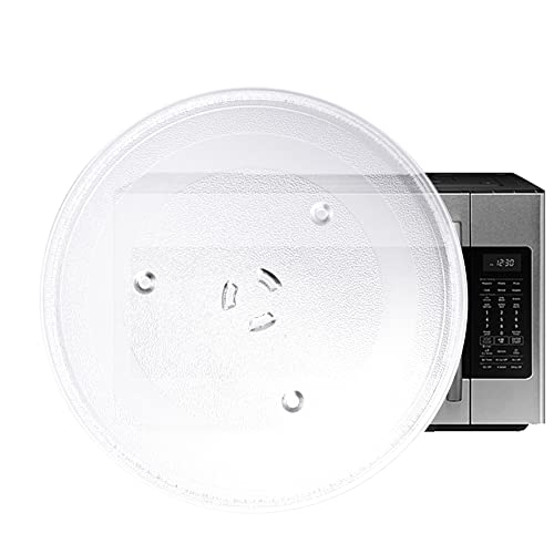 Universal-Drehteller aus Glas, 28,6 cm, passend für GE, Panasonic, Whirlpool, Kenmore, Frigidaire und mehr von Hiflora
