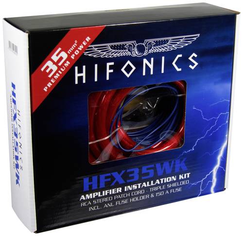 Hifonics Car HiFi Stromkabel-Set 35 mm², 35 mm², 0.5mm² von Hifonics