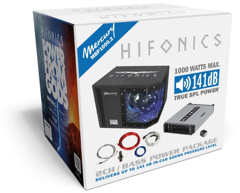 Hifonics MBP1000.2 Auto-Subwoofer von Hifonics
