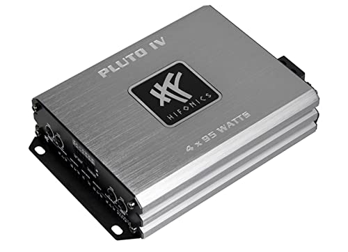 Hifonics PLUTO4 4-Kanal Endstufe 380W Passend für (Auto-Marke): Universal von Hifonics