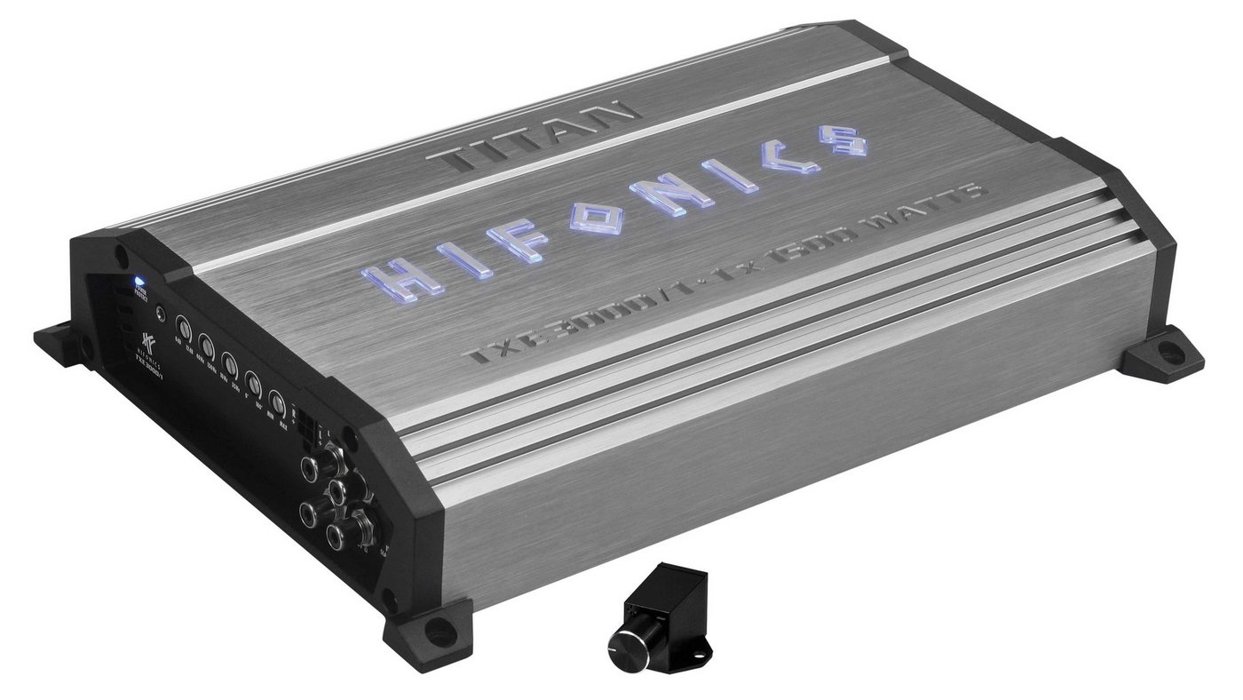 Hifonics TITAN EVO TXE3000/1 Class D Digital Mono Verstärker Verstärker (Anzahl Kanäle: 1) von Hifonics