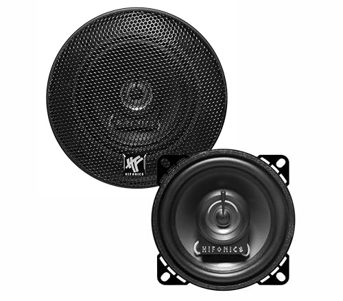 Hifonics VX42-10cm (4") 2-Wege Koaxial-Auto-Lautsprecher | 1 Paar | EInbau-Lautsprecher für Car-HiFi Fans von Hifonics