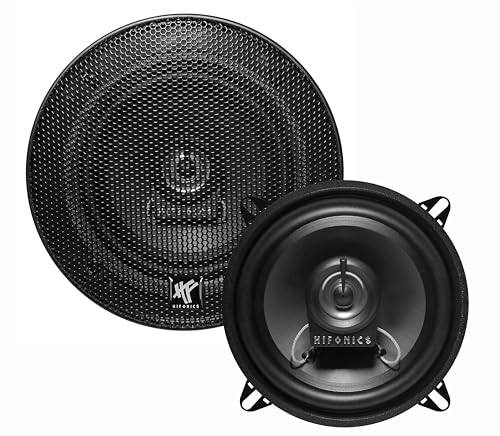 Hifonics VX52-13cm (5.25") 2-Wege Koaxial-Auto-Lautsprecher | 1 Paar | EInbau-Lautsprecher für Car-HiFi Fans von Hifonics