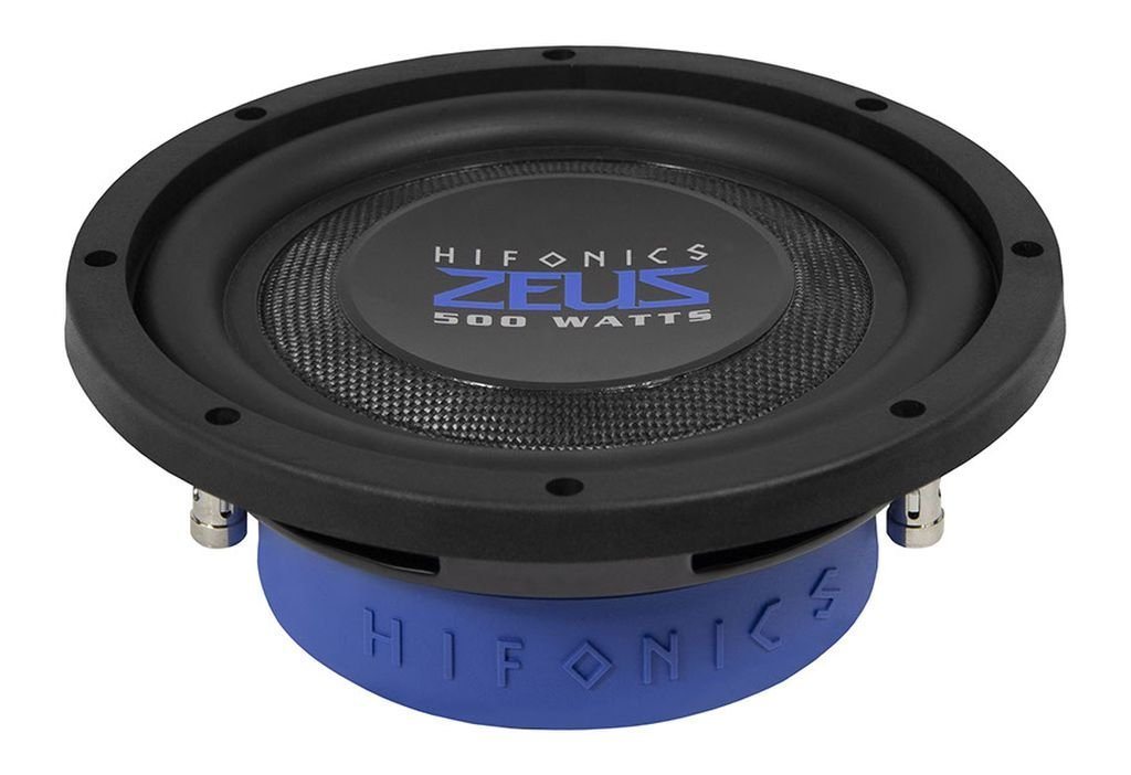 Hifonics ZST8D4 20 cm (8) 200mm FLACH Flat Shallow Subwoofer Auto-Subwoofer (250 W) von Hifonics