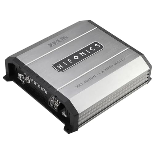 Hifonics ZXT3000/1 | Ultra Class D Mono Verstärker Monoblock mit 1 x 1200/2200/3300 Watt/RMS @ 4/2/1 O von Hifonics