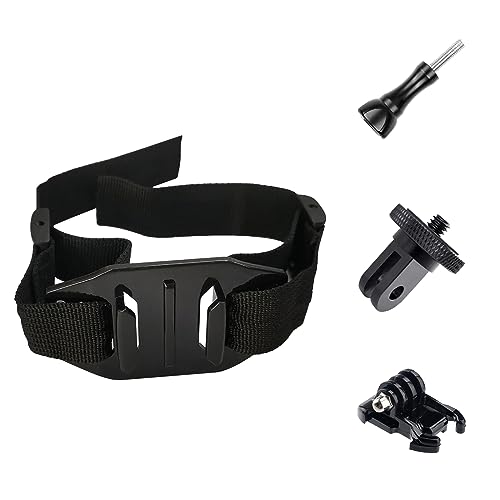 Higatful Belüfteter Helmgurt für Insta360 One X2 X R, Gopro Hero Serie und DJI OSMO Action 2 Action-Kamera Higatful Belüfteter Helmgurt für Insta360 One X2 X R, Gopro Hero Serie und DJI OSMO Action 2 Action-Kamera von Higatful
