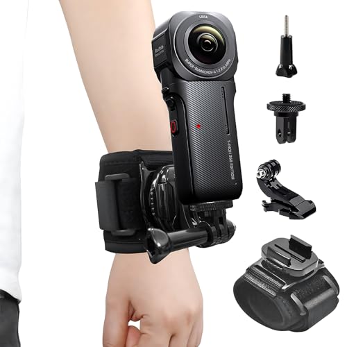 Higatful Handgelenkhalterung für Insta360 ACE Pro ONE X3 X2 X RS R GO 3 2, Handgelenkhalterungszubehör kompatibel mit GoPro Hero 12 11 10 9 8 7 6 5 Schwarz und DJI Osmo Action 4 3 Higatful Handgelenkhalterung für Insta360 ACE Pro ONE X3 X2 X RS R GO 3 2, Handgelenkhalterungszubehör kompatibel mit GoPro Hero 12 11 10 9 8 7 6 5 Schwarz und DJI Osmo Action 4 3 von Higatful