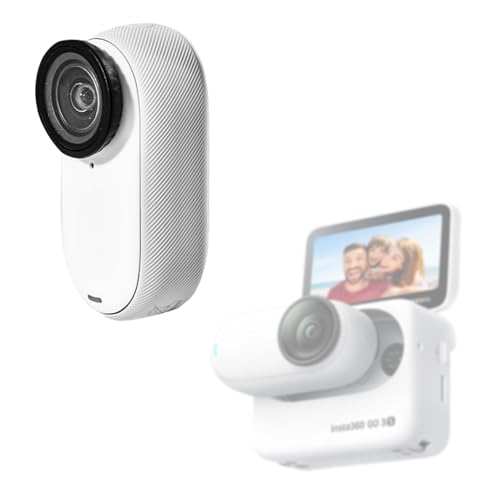 Higatful Insta360 GO 3S Objektivschutz, 1x Polyethylenterephthalat 9H Wischfest, 98% Lichtdurchlässigkeit, für Insta360 GO 3S, Zubehör von Higatful