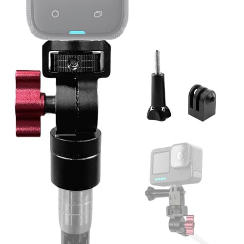 Higatful Stativadapter mit 1/4-Zoll-20 Gewindeloch Kamera-Anschlusshalterung kompatibel mit Insta360, Go Pro Hero 13, DJI OSMO Action 5 Pro, Sportkamera, Fotografie-Zubehör Higatful Stativadapter mit 1/4-Zoll-20 Gewindeloch Kamera-Anschlusshalterung kompatibel mit Insta360, Go Pro Hero 13, DJI OSMO Action 5 Pro, Sportkamera, Fotografie-Zubehör von Higatful