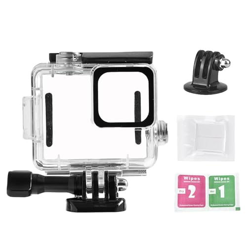 Wasserdichtes Gehäuse für GoPro Hero Compact wasserdichte Action-Kamera, Unterwasser-Tauchen, 50 m, Schutzgehäuse für Go Pro Hero Compact Action Kamera mit Halterung Zubehör von Higatful