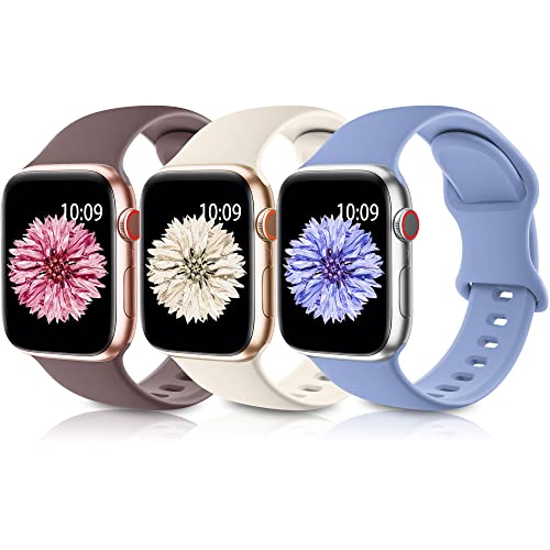 Higgs 3 Stück Silikon Sport Armbänder Kompatibel mit Apple Watch Armband 40mm 41mm 38mm 42mm 44mm 45mm 46mm 49mm Damen Herren, Ersatz Weiche Band für iWatch SE Series 10 9 8 7 6 5 4 3 2 1 Ultra Higgs 3 Stück Silikon Sport Armbänder Kompatibel mit Apple Watch Armband 40mm 41mm 38mm 42mm 44mm 45mm 46mm 49mm Damen Herren, Ersatz Weiche Band für iWatch SE Series 10 9 8 7 6 5 4 3 2 1 Ultra von Higgs