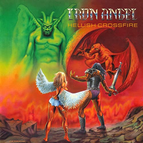 Hellish Crossfire (Fire Splatter Vinyl) [Vinyl LP] von High Roller Records (Soulfood)