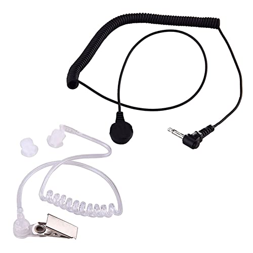 Security Schallschlauch 3.5mm In-Ear-Kopfhörer Headset Kompatibel mit Motorola Kenwood ICOM MP3 Universal Smartphone FBI Style Security Schallschlauch 3.5mm In-Ear-Kopfhörer Headset Kompatibel mit Motorola Kenwood ICOM MP3 Universal Smartphone FBI Style von High Security Standard