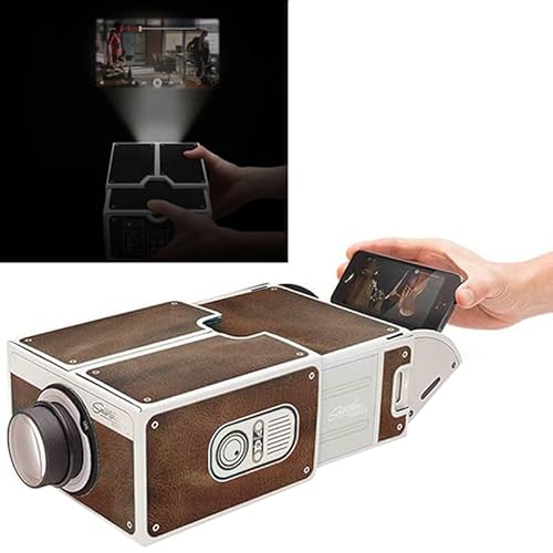 Cinéma portatif de projecteur de téléphone portable de carton 2.0 / DIY téléphone portable von High-Tech Place