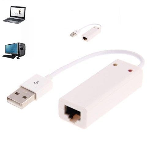 Hexin 100/1000 mhps Base-T USB 2.0 LAN Adapterkarte für Tablet / PC / Apple Macbook Air, Unterstützung für Windows/Linux/Mac OS von High-Tech Place