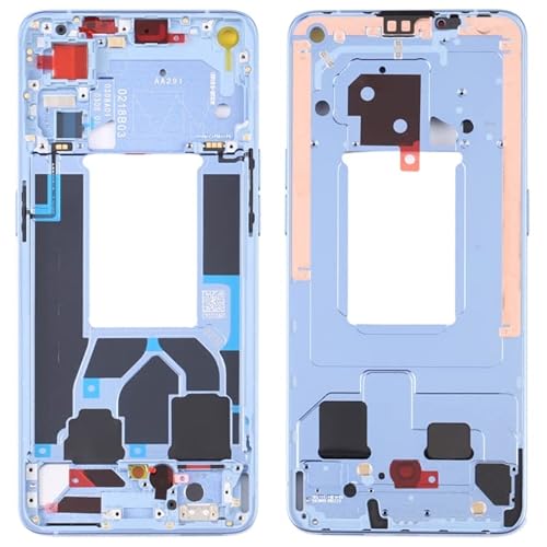 High-Tech Place Für Oppo Reno7 5G China PFJM10 Original Front Housing LCD Frame Bezel Plate (Blau) von High-Tech Place